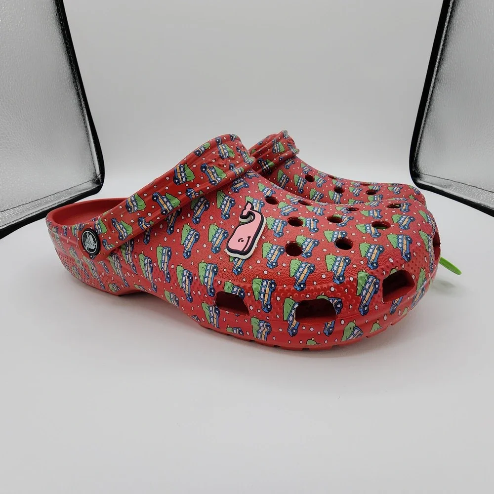 Crocs Classic Clogs Slip On Holiday Vineyard Vines Mens 9 Womens 11 NEW‎ w/ Tag